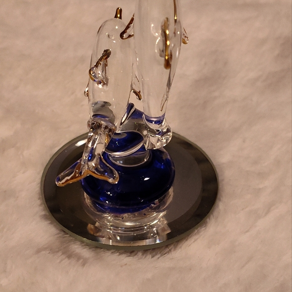 Like-New Glass Dolphins - Picture 3 of 11